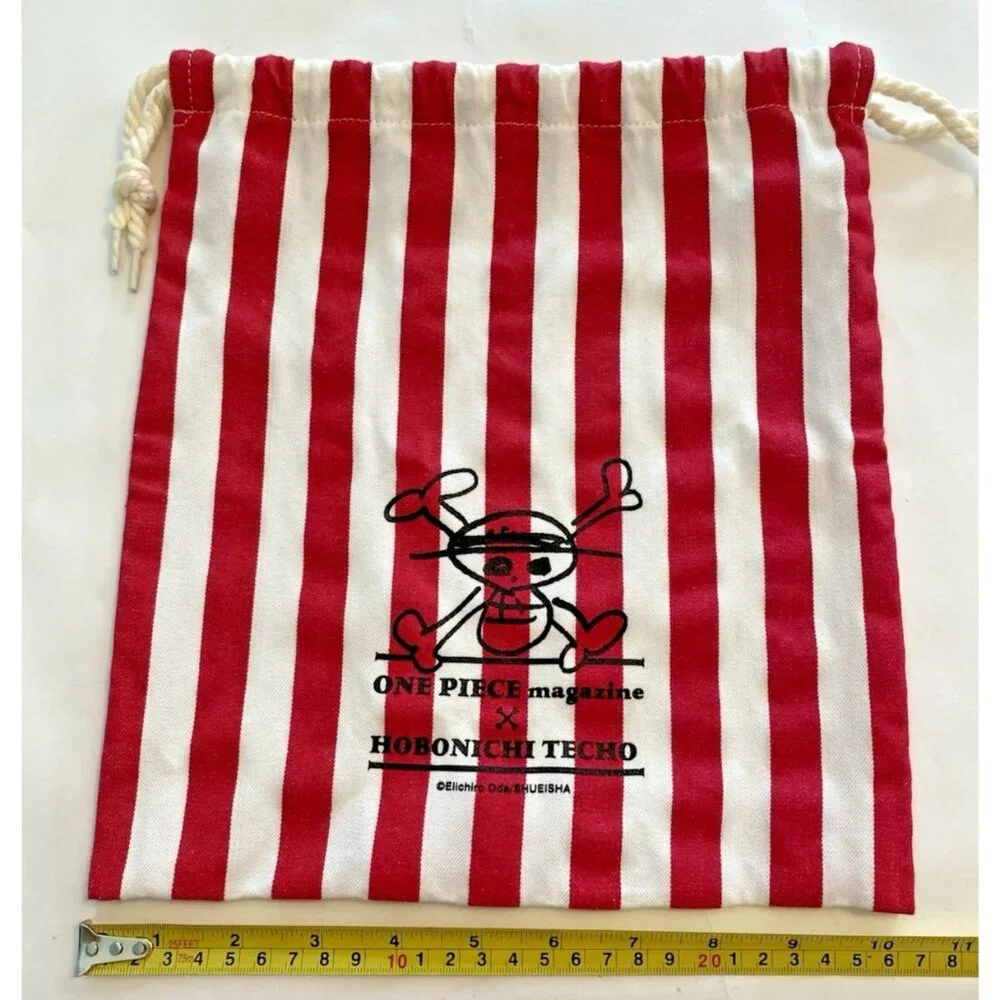 Hobonichi Techo One Piece Drawstring Bag Compact Accessory Pouch Magazine Furoku